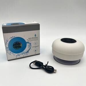SPEAKER, Portable Waterproof Suction, Bluetooth, Built in Microphone